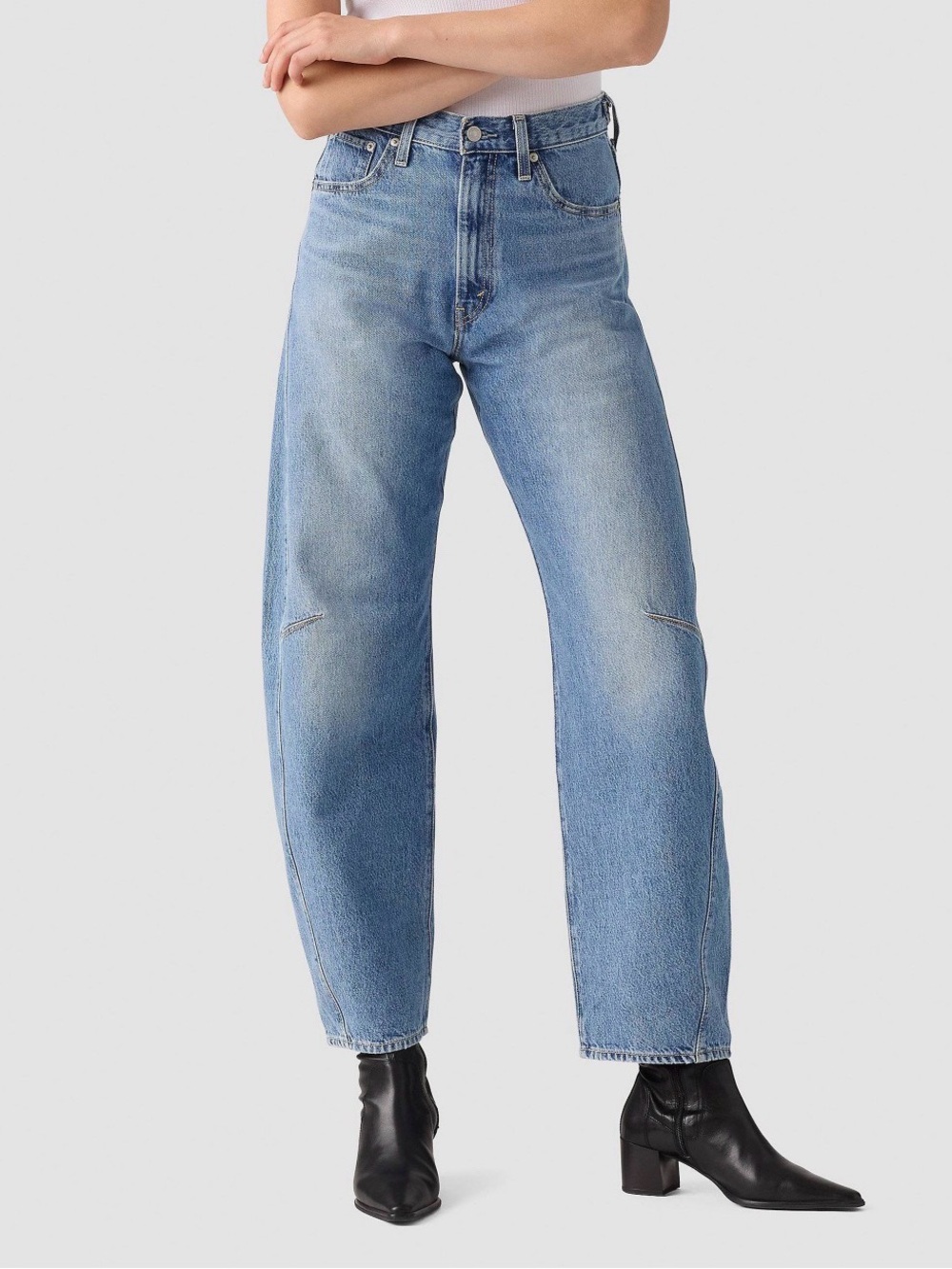 Levi's Light Blue Barrel Leg Women's Jeans